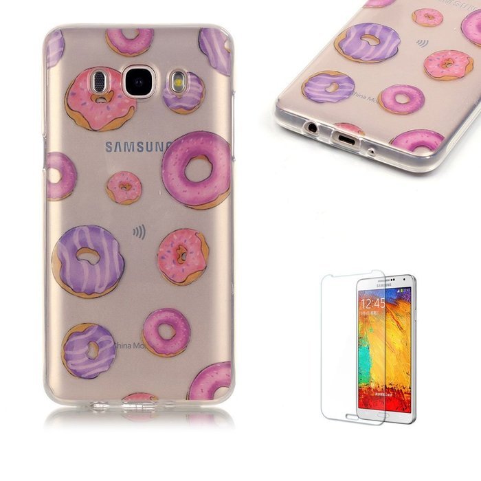 Galaxy J120(2016 Model) TPU Case with Free Screen Protector,Funyye See Through Transparent Soft Rubber Silicone... N25