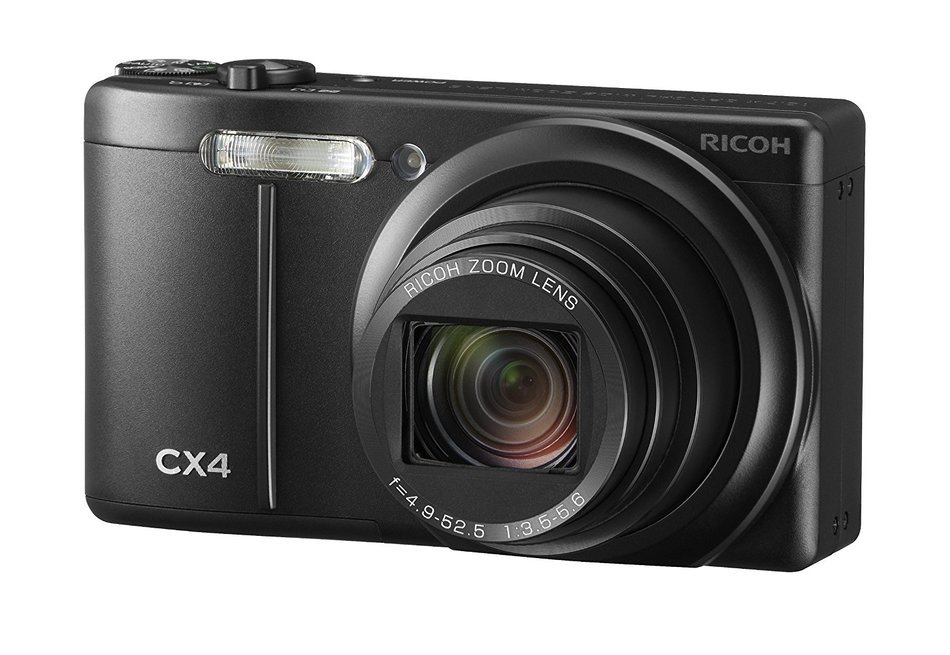 RICOH digital camera CX4 black CX4BK 1000 megapixel back-illuminated CMOS optical 10.7 times zoom wide-angle 28mm...