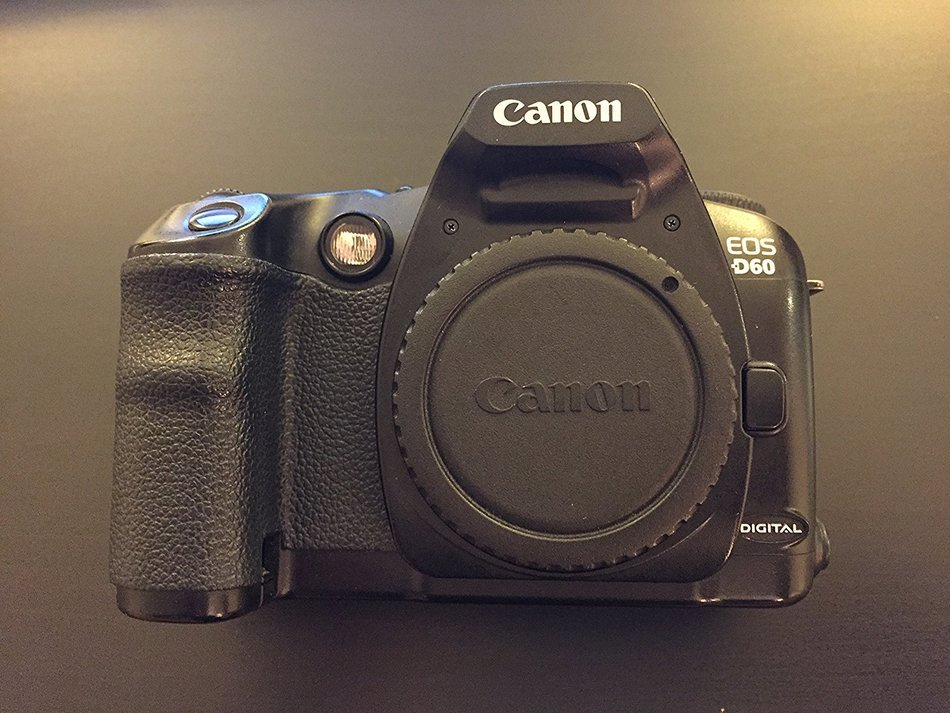 Canon D60 6.3mp Digital SLR Camera Body Only