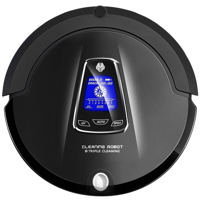 Liectroux Robot Vacuum Cleaner Multifuction(Sweep, Mop, Vacuum, Sterilization), LCD Touch Screen, Auto Charge,... N5