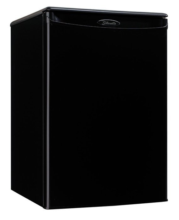 Danby DAR259BL 2.5-Cu. Ft. Designer Compact All Refrigerator, Black