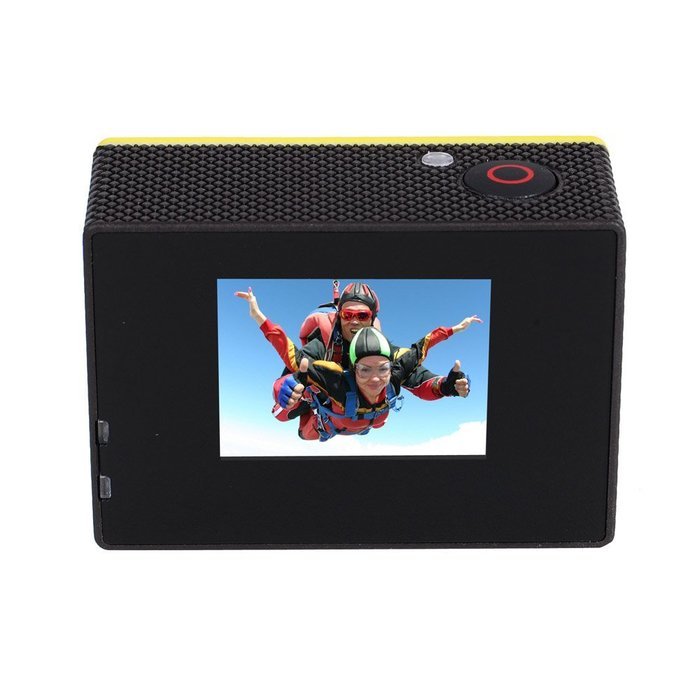 1080P Wifi Full HD Helmet Sports Action Waterproof Car Camera Camcorder Yellow N4