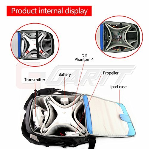2016 GARTT New Backpack V2.0 Shoulder Carry Case Fashion Bag For DJI Phantom 3 Pro Advanced / Phantom 4,Standard... N4