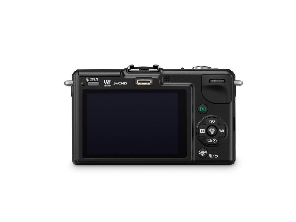 Panasonic Lumix DMC-GF2 12 MP Micro Four-Thirds Mirrorless Digital Camera with 3.0-Inch Touch-Screen LCD and 14...
