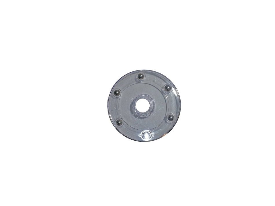 4-1/4 Inches Turntable, Clear (5-Pack)