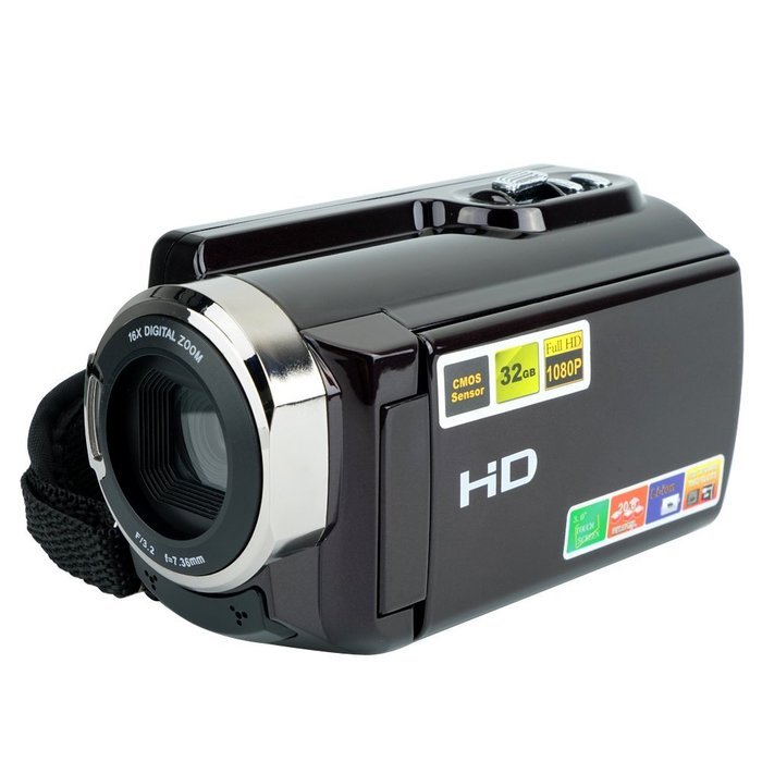 TEKMAGIC 8GB 1280x720P HD Portable Video Camera with Voice Recording