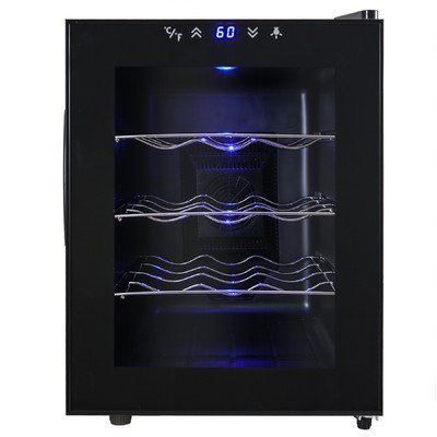 12 Bottle Single Zone Wine Refrigerator