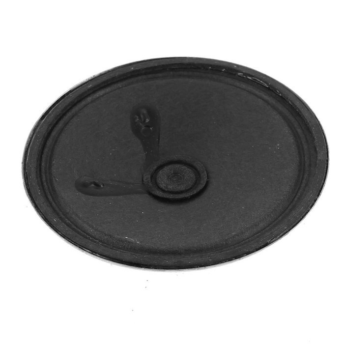 uxcell 8 Ohm 1W 77mm OD Metal Shell Toys Interphone Internal Magnet Speaker