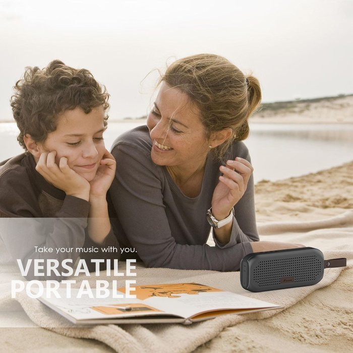 Honstek&nbsp;K5 Portable Wireless 4.0 Bluetooth Speaker, Compact Lightweight Waterproof Outdoor Speaker with Dual Driver... N7