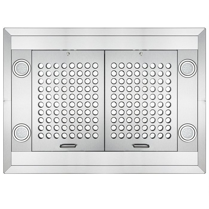 Golden Vantage 30" Island Mount Stainless Steel Touch Screen LED Display Control Powerful Kitchen Cooking Fan... N6