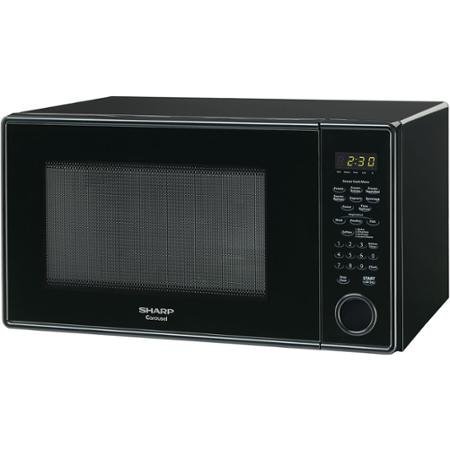 Sharp R459YK Carousel 1-1/3-cu. ft. 1000W Countertop Microwave Oven, Black N2