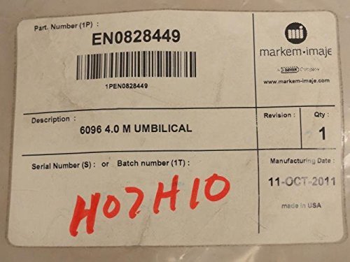 Markem-Imaj EN0828449 Umbilical Assembly 6096, 4.0m N5