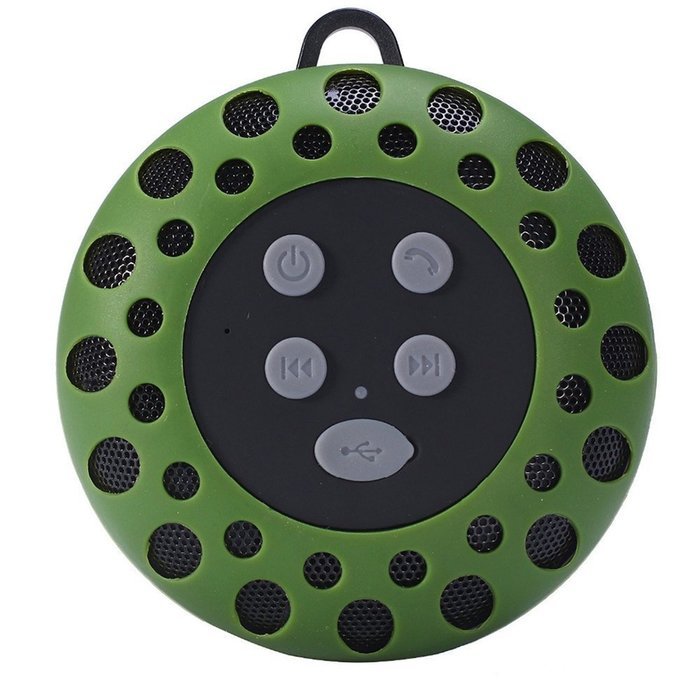 Niceshop Outdoor and Bathroom Mini Portable Waterproof Wireless Bluetooth Speaker- green N4