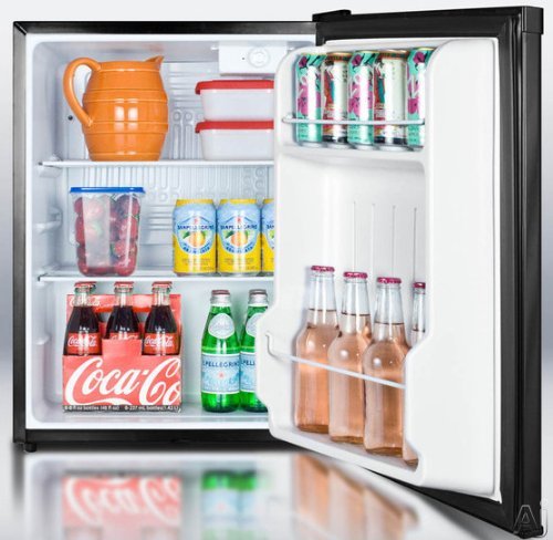 Summitco FF29B Compact Refrigerator, single-section, 115V/60/1, Black Finish