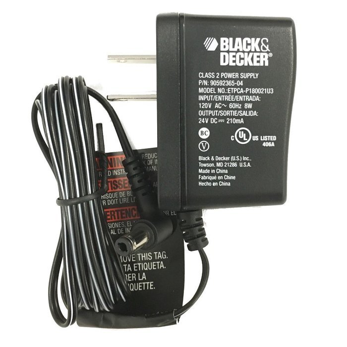 Black & Decker OEM 90592365-04 Charger CHV1410 CHV1410BFor vacuums manufactured Dec. 2, 2013 and later
