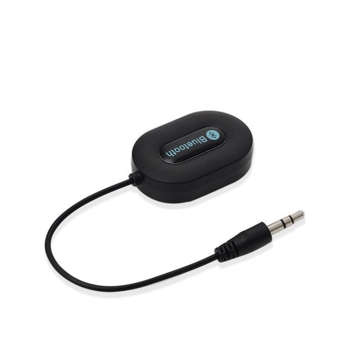 Smartcoco Wireless Bluetooth 3.5mm Car Music Audio Receiver Adapter +USB Cable