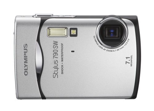 Olympus Stylus 790SW 7.1MP Waterproof Digital Camera with Dual Image Stabilized 3x Optical Zoom (Orange) N10