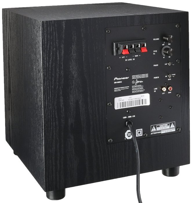Pioneer SP-FS52-LR Andrew Jones Designed Floor standing Loudspeaker (each) and AmazonBasics 16-Gauge Speaker Wire... N2