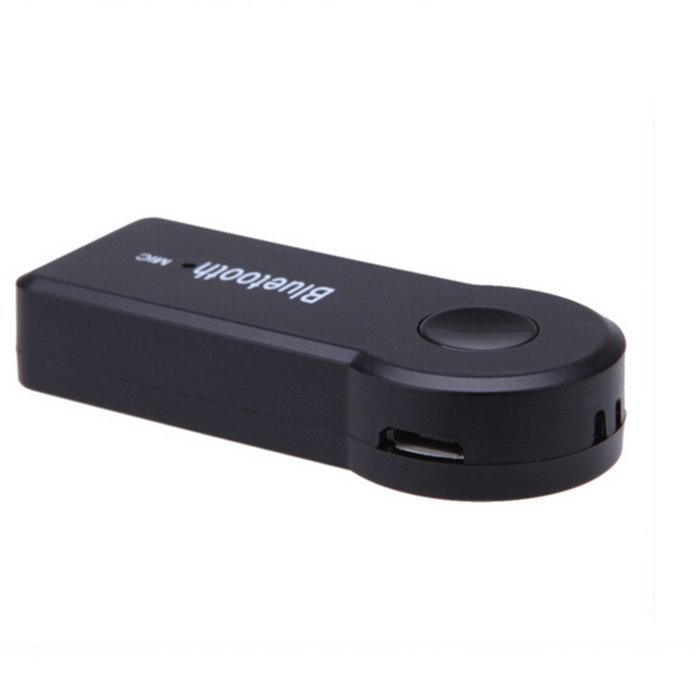 DUFU-Store 3.5mm Bluetooth 3.0 Wireless Audio Receiver Dongle Car Home Speaker black N2
