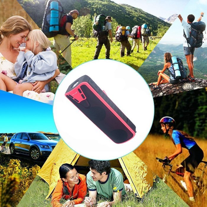 Bluetooth Speakers with Power Bank Powercore Start Sjsw Waterproof Outdoor Portable Wireless Speakers Bluetooth... N10