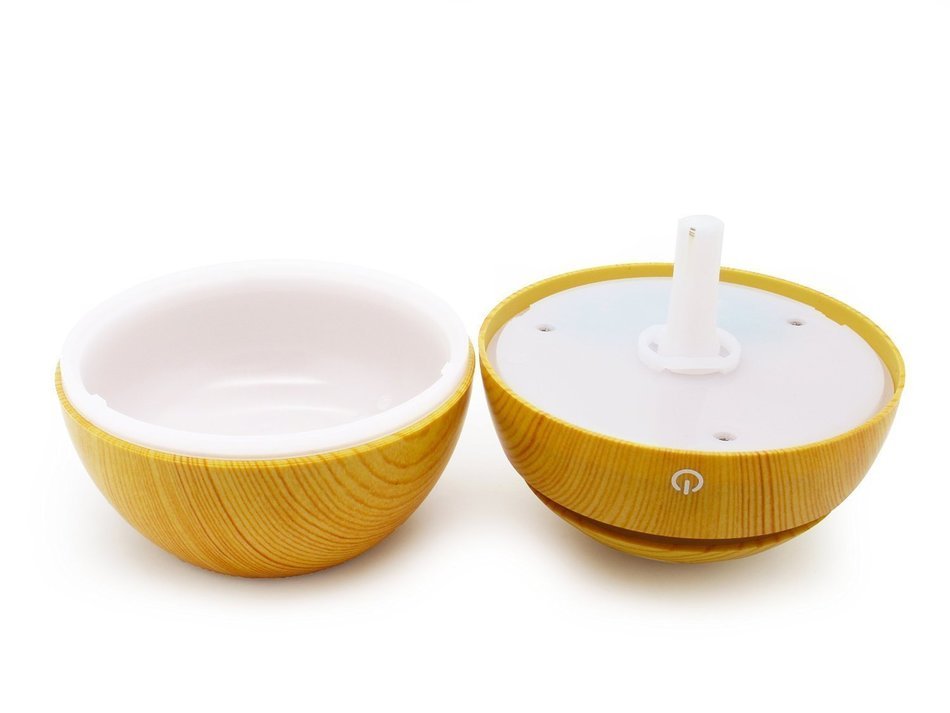 IREALIST Floureon Essential Oil Aroma Diffuser Ultrasonic Humidifier Air Mist Aromatherapy Purifier Wood grain... N3