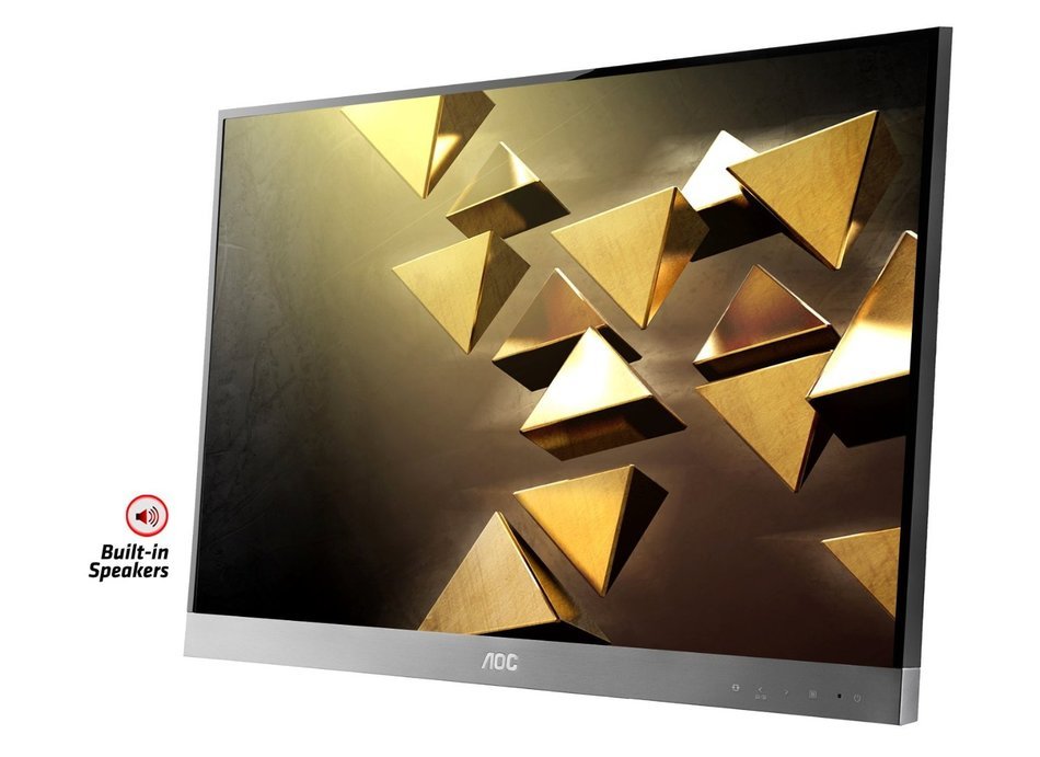 AOC i2777fq 27-Inch Class IPS LED Monitor, Bezel-less, Full HD, 5ms, 50M:1 DCR,VGA/(2)HDMI... N10