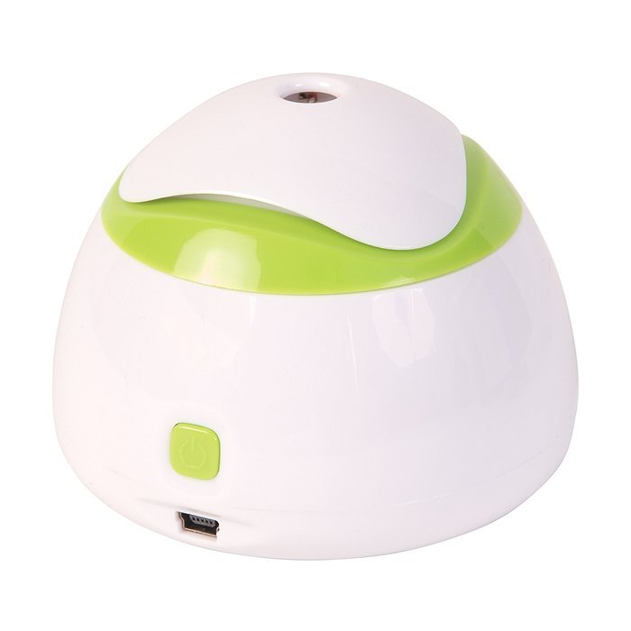 HealthSmart Travel Mate Personal Ultrasonic Cool Mist USB Humidifier, Quiet, Filter Free