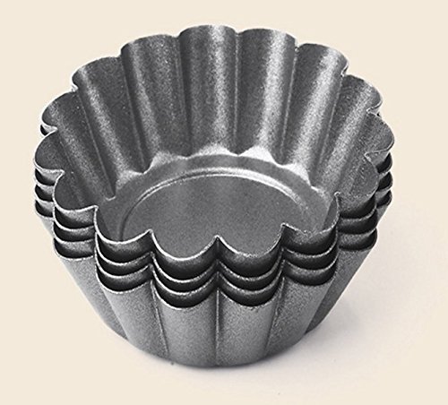 AS 0.4mm(carbon steel) egg tarts, cakes, cookies, puddings, mold, bakeware(12pcs)! N3