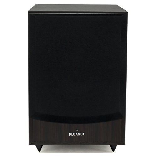 Fluance DB-150 10 Inch 150 Watt Low Frequency Powered Subwoofer-Dark Walnut N11