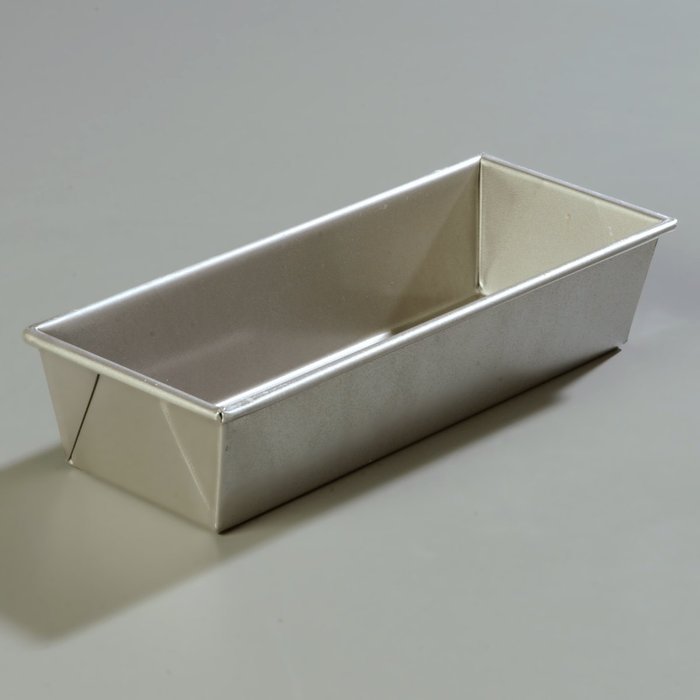 Carlisle 604174 Steeluminum Loaf Bread Pan, 73.8-oz. Capacity (Case of 12)