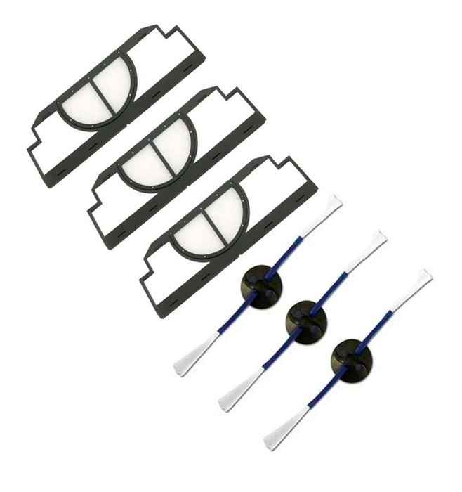 Accessories for irobot roomba 4110 Vacuum Cleaner accessories, kit includes 3 pack side brush and filter