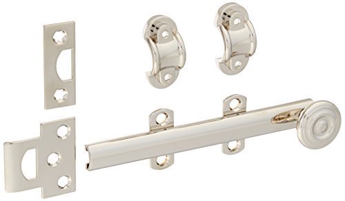 Baldwin 0379140 Surface Bolt, Bright Nickel by Baldwin