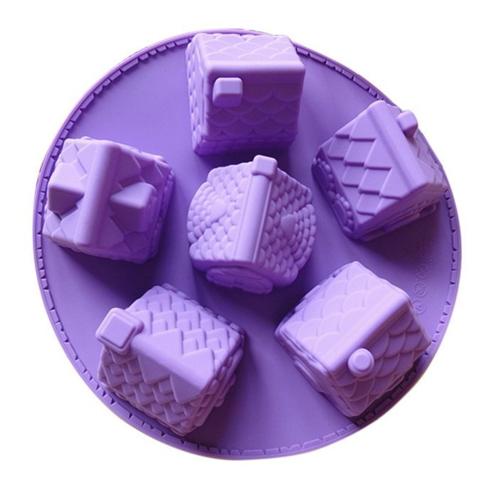 Chocolate Flower Cake Mold, Ludan 15 Cavity Flower Style Silicone Gel Non Stick Cake Bread Mousse Ice Pudding... N6