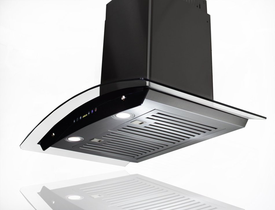 AKDY 30" Stainless Steel AZ-3S866BK-75 Wall Mount Range Hood With Remote Control