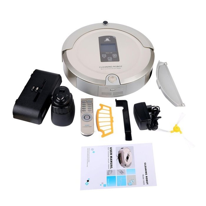 Amtidy A325 Robotic Vacuum Cleaner (Black/Europe) N6