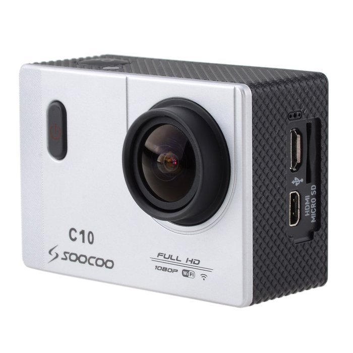 Waterproof Multi-Function Outdoor Sports 1.5" TFT HD Camera with Wi-Fi / Micro HDMI / Micro USB - Silver N4