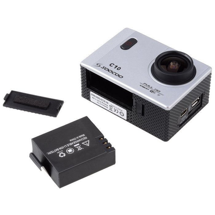 Waterproof Multi-Function Outdoor Sports 1.5" TFT HD Camera with Wi-Fi / Micro HDMI / Micro USB - Silver N6