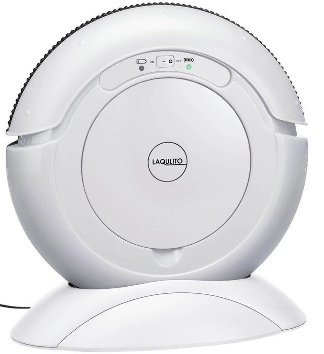 CCP　LAQULITO automatic robot vacuum cleaner entry model White Import JPN N3