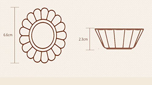 AS 0.4mm(carbon steel) egg tarts, cakes, cookies, puddings, mold, bakeware(12pcs)! N7