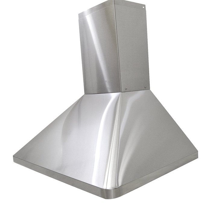 KOBE Range Hoods RA9436SQB-1 Wall Mount 750 CFM Stainless Steel with LED Lights, 36-Inch N10