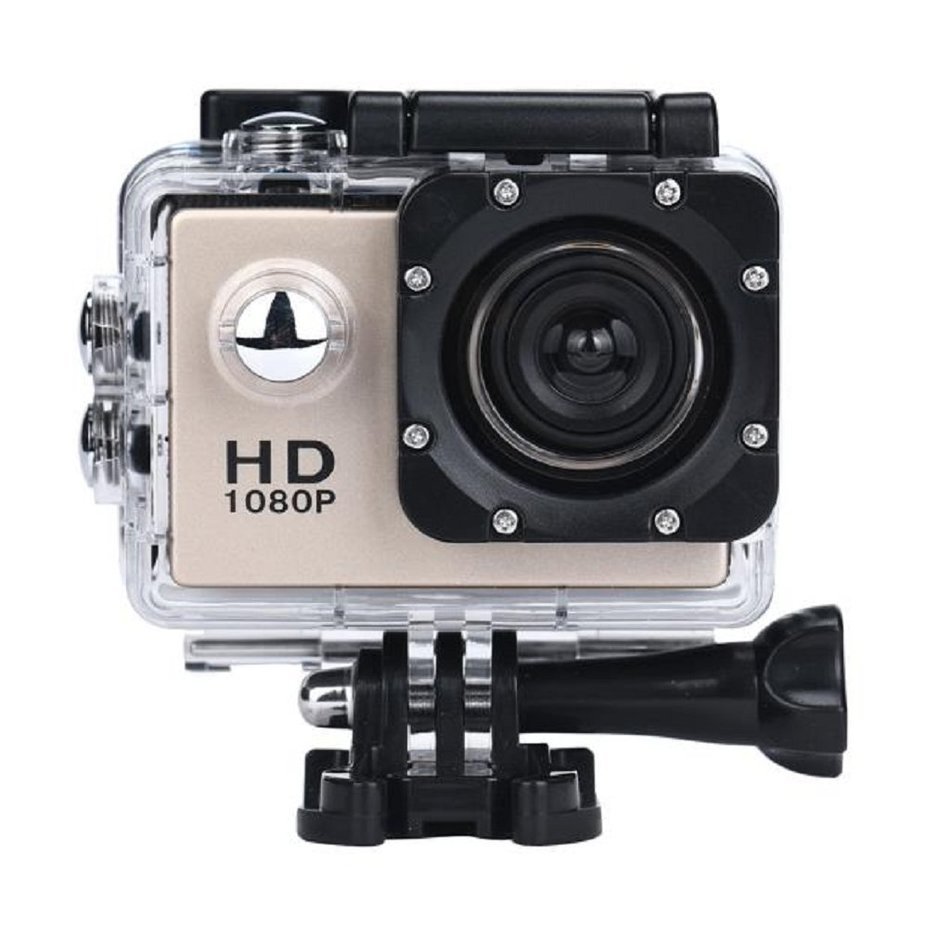 Rukiwa Mini Light Weight 1080P Full HD DV Sports Recorder Car Waterproof Action Camera Camcorder N6