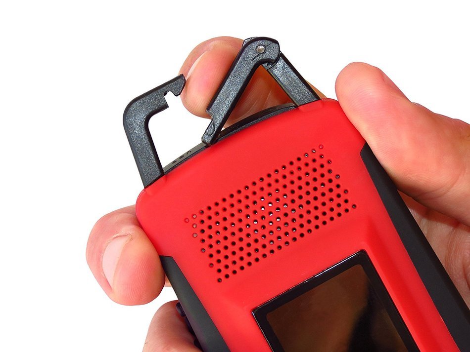Horizons Tec HT-747 Emergency NOAA Weather Radio. Solar & Hand Crank Powered, Mobile Cell Phone Charger & Led... N8