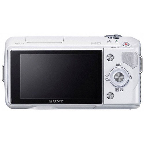 Sony Alpha NEX-C3 Digital Camera with 18-55mm Lens (White) NEXC3KW - International Version (No Warranty)