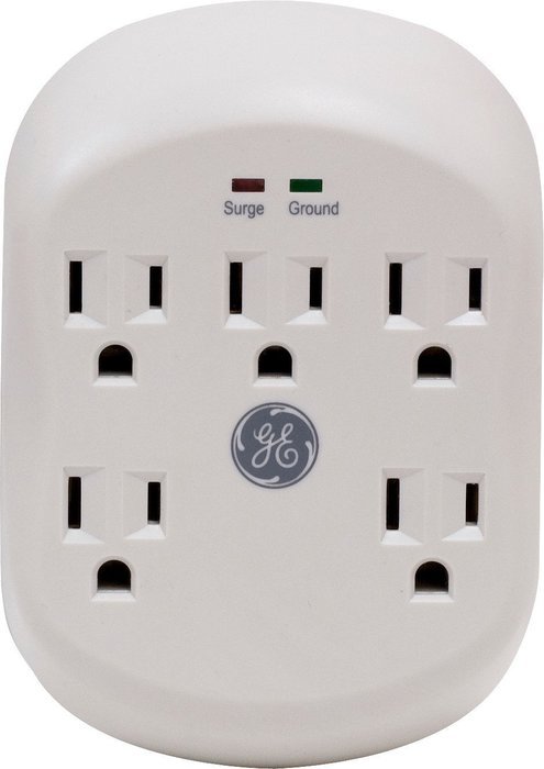 GE 5-Outlet Surge Protector, 55205 N2