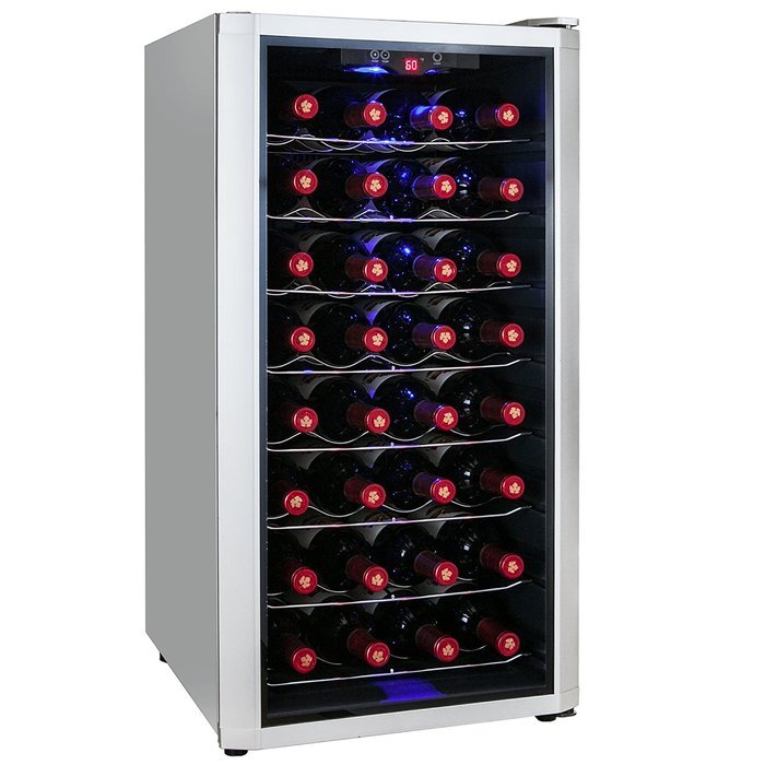 AKDY Electronic 32 BTL Wine Cooler Cellar Chiller Adjustable Control AZ31EC N4