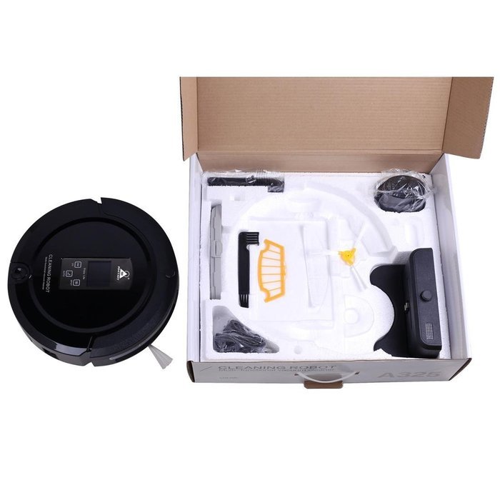 Amtidy A325 Robotic Vacuum Cleaner (Black/Europe) N8