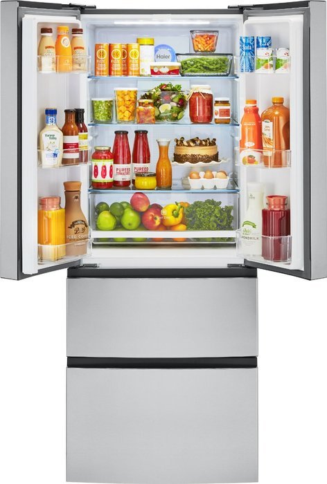 Haier HRF15N3AGS 28" French Door 14.9 cu. ft. Capacity, in Stainless Steel N5