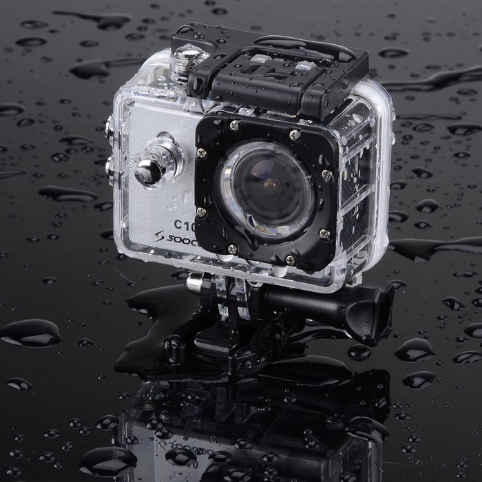 Waterproof Multi-Function Outdoor Sports 1.5" TFT HD Camera with Wi-Fi / Micro HDMI / Micro USB - Silver N7