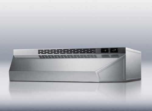 Summit 42" Slim Hood in Stainless Steel