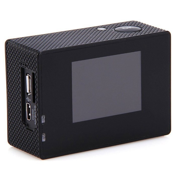 Generic 1080P 12MP Full HD USB 2.0 HDMI SJ4000 Outdoor Sports DVR Cam Action DV Camera (Black) N4